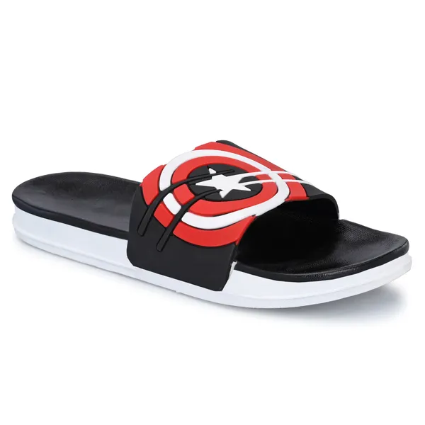 Black_Silicon_Strap_And_Pvc_Slip_On_Sliders_For_Men