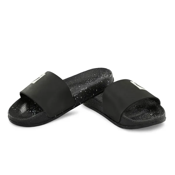 Black_Silicon_Strap_And_Pvc_Slip_On_Sliders_For_Men