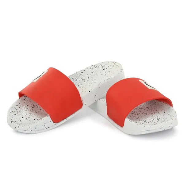 Red_Silicon_Strap_And_Pvc_Slip_On_Sliders_For_Men