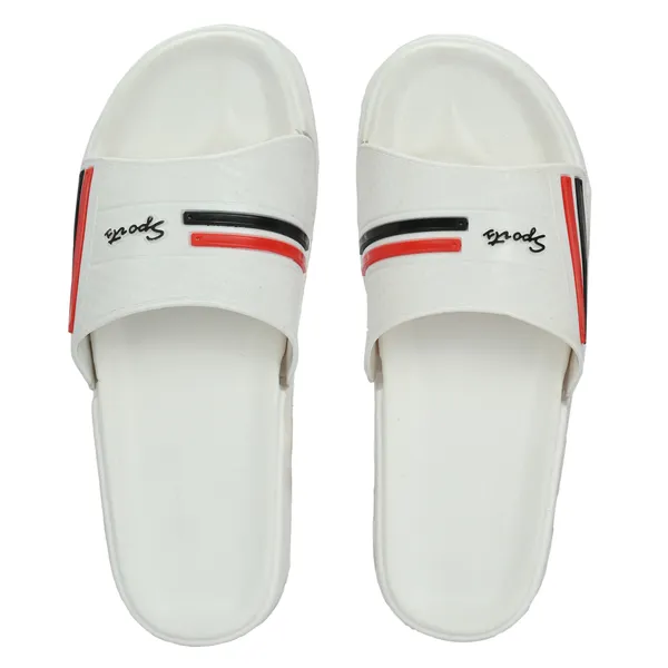 White_Silicon_Strap_And_Eva_Slip_On_Sliders_For_Men