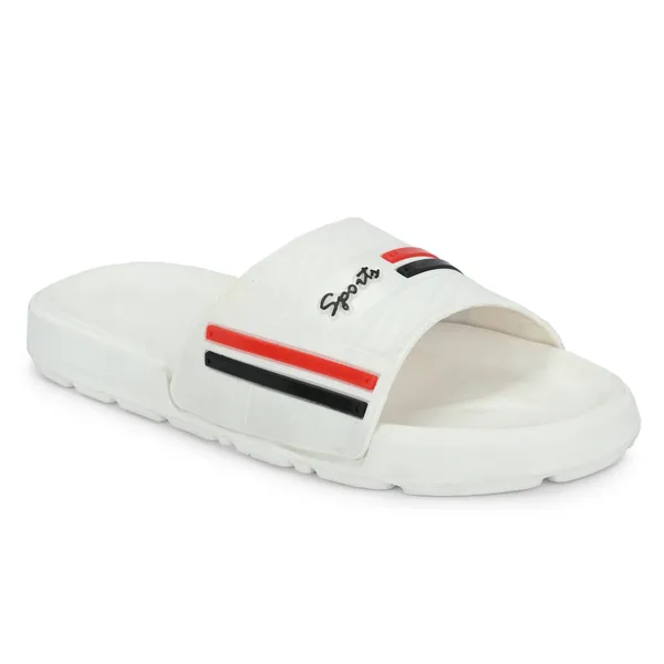 White_Silicon_Strap_And_Eva_Slip_On_Sliders_For_Men