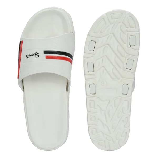 White_Silicon_Strap_And_Eva_Slip_On_Sliders_For_Men