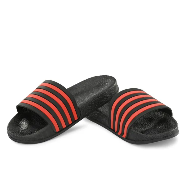Black_Silicon_Strap_And_Pvc_Slip_On_Sliders_For_Men
