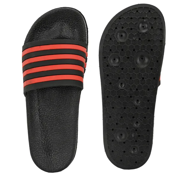 Black_Silicon_Strap_And_Pvc_Slip_On_Sliders_For_Men
