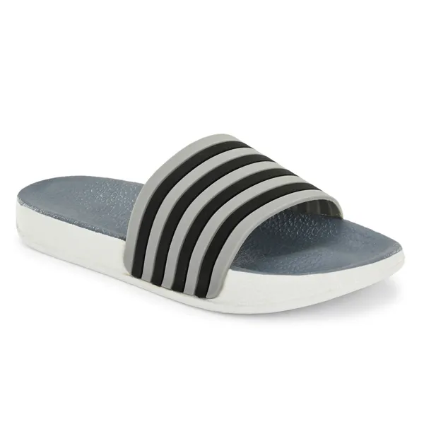 Grey_Silicon_Strap_And_Pvc_Slip_On_Sliders_For_Men