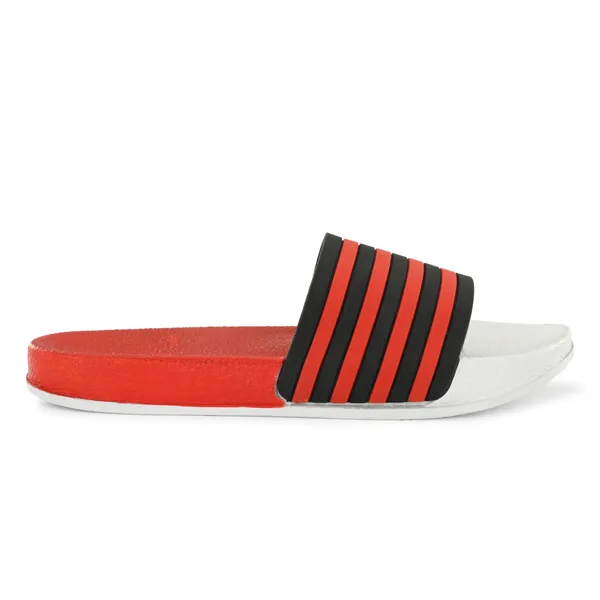 Red_Silicon_Strap_And_Pvc_Slip_On_Sliders_For_Men