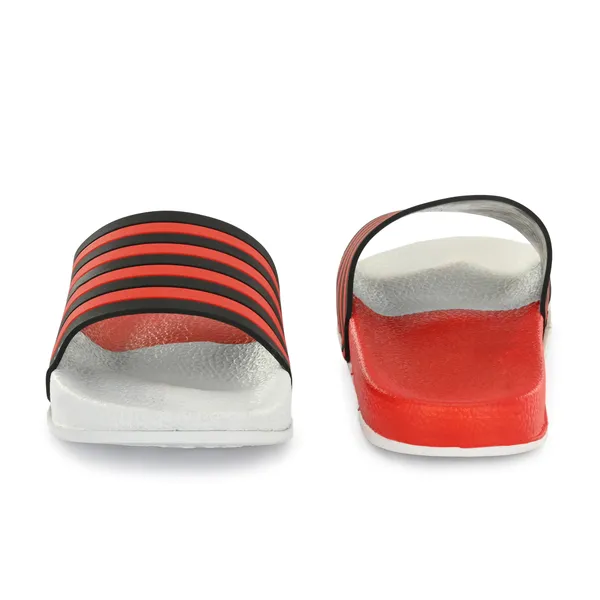 Red_Silicon_Strap_And_Pvc_Slip_On_Sliders_For_Men