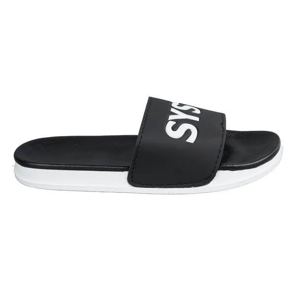 Black_Silicon_Strap_And_Pvc_Slip_On_Sliders_For_Men