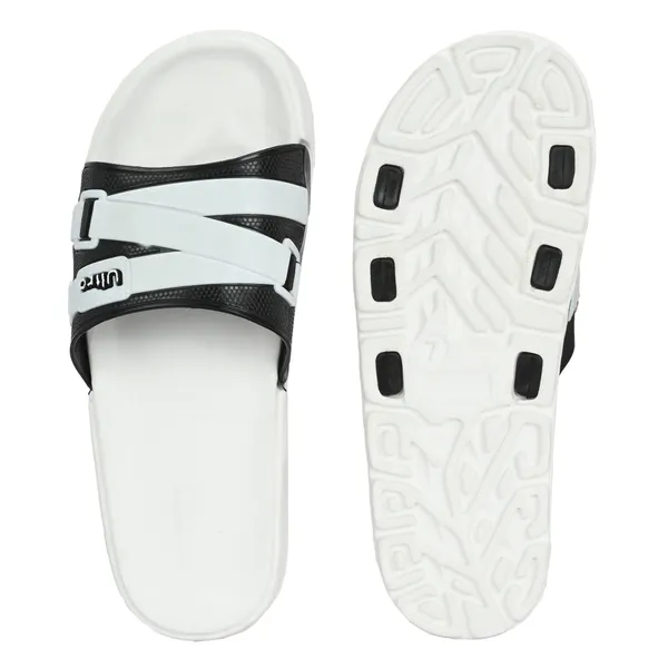 White_Silicon_Strap_And_Eva_Slip_On_Sliders_For_Men