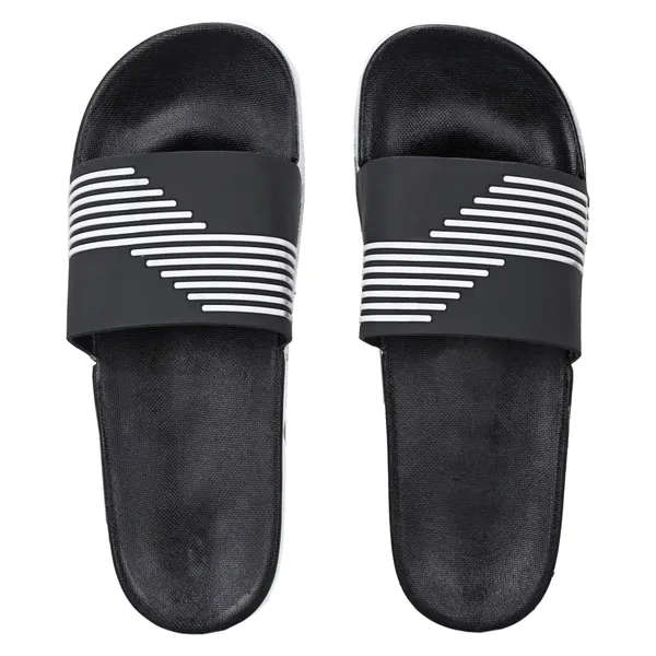Black_Silicon_Strap_And_Pvc_Slip_On_Sliders_For_Men