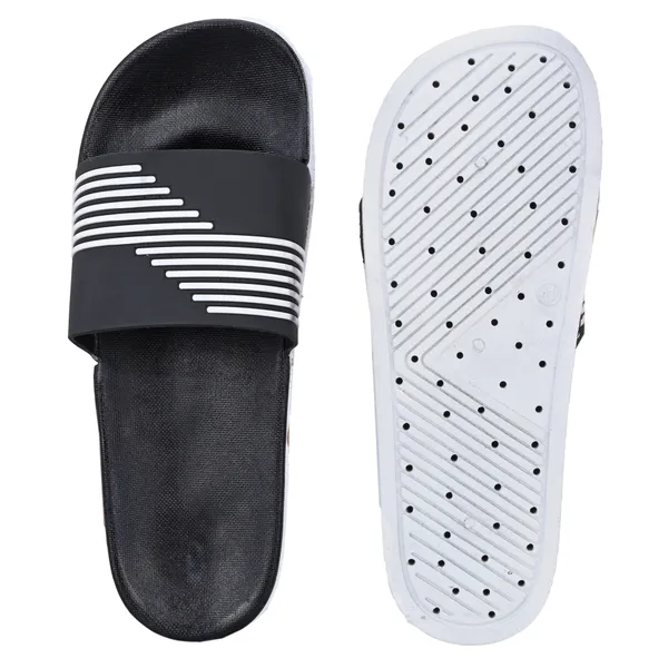Black_Silicon_Strap_And_Pvc_Slip_On_Sliders_For_Men