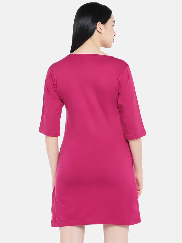 Long_Tshirt_Dress_For_Women_And_Girls_With_Side_Pockets