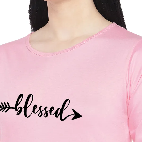Long_Tshirt_Dress_For_Women_And_Girls_Baby_Pink