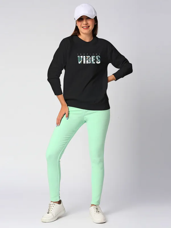 Tshirt_For_Women_|_Round_Neck_Full_Sleeves_Vibes_Printed_Casuals