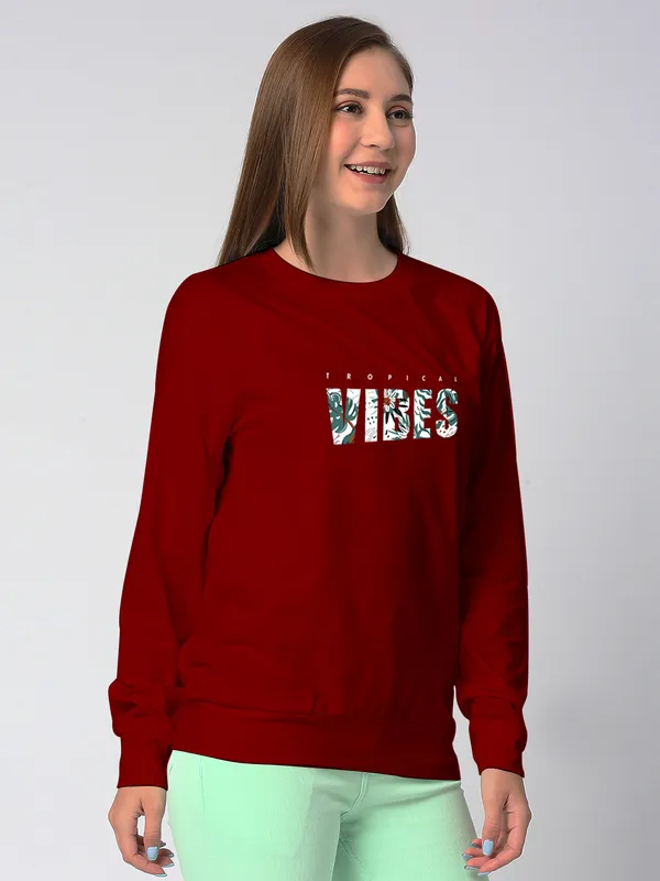 Tshirt_For_Women_|_Round_Neck_Full_Sleeves_Vibes_Printed_Casuals