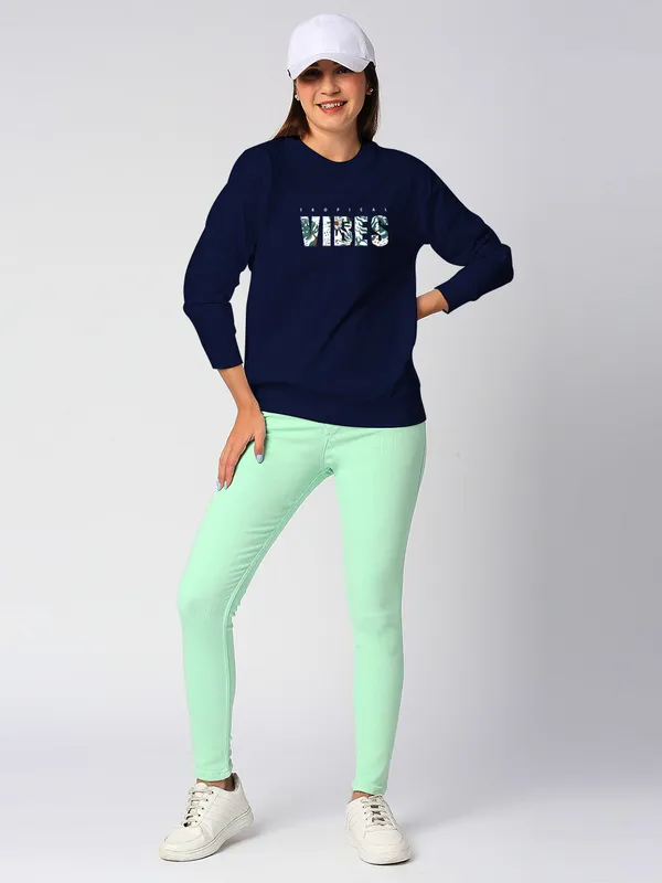 Tshirt_For_Women_|_Round_Neck_Full_Sleeves_Vibes_Printed_Casuals