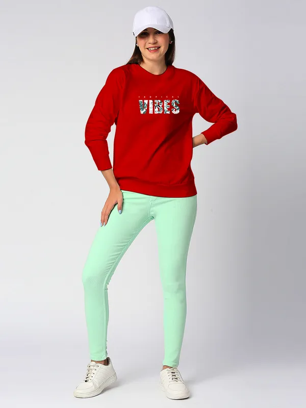 Tshirt_For_Women_|_Round_Neck_Full_Sleeves_Vibes_Printed_Casuals