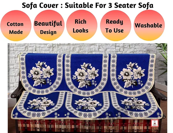 Beautiful_Floral_Design_3_Seater_Cotton_Fabric_Sofa_Cover_Set_for_Living_Room_(Blue_Color_-_2_Pieces)