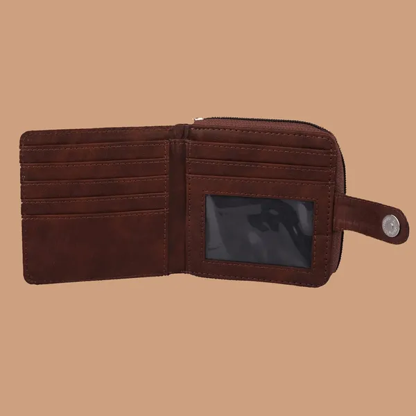 Brown_Women'S_Wallet_Wallet_For_Women_Card_Holder_Premium_Vegan_Faux_Leather_Wallet_Compact_Size_4.25"_X_4.25"_X_1"_Inch