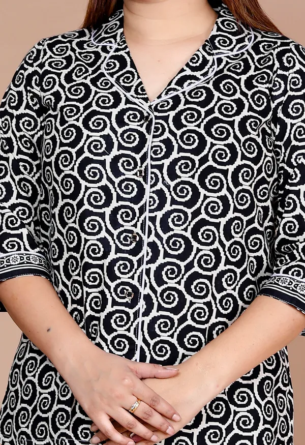 Women's_Cotton_Night_Suits_for_Women_|_Short_Sleeve_Floral_Printed_Payjama_Set_(Black)