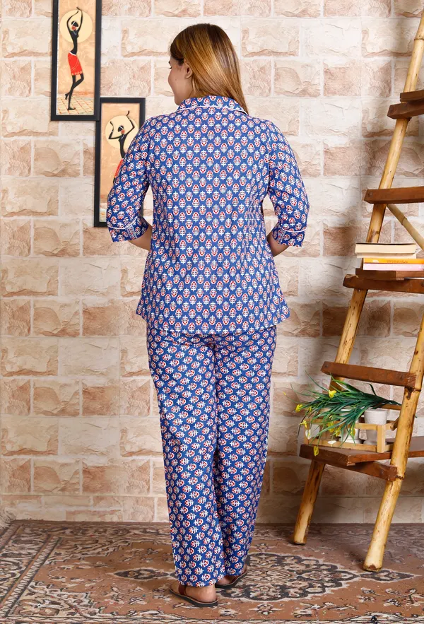Women's_Cotton_Night_Suits_for_Women_|_Short_Sleeve_Floral_Printed_Payjama_Set_(Blue)