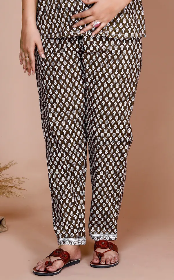 Women's_Cotton_Night_Suits_for_Women_|_Short_Sleeve_Floral_Printed_Payjama_Set_(Brown)
