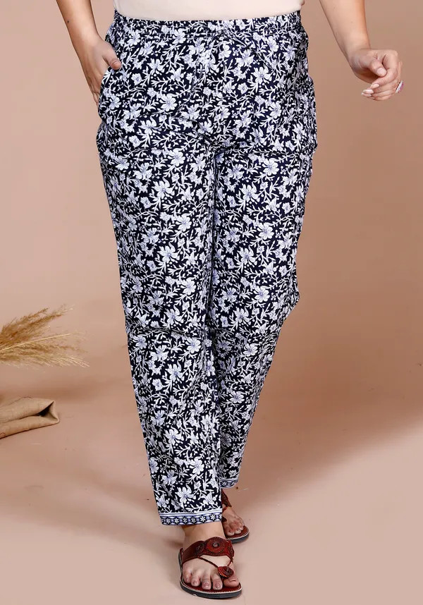Women's_Cotton_Night_Suits_for_Women_|_Short_Sleeve_Floral_Printed_Payjama_Set_(Navy_Blue)