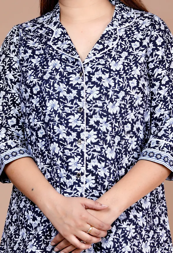 Women's_Cotton_Night_Suits_for_Women_|_Short_Sleeve_Floral_Printed_Payjama_Set_(Navy_Blue)