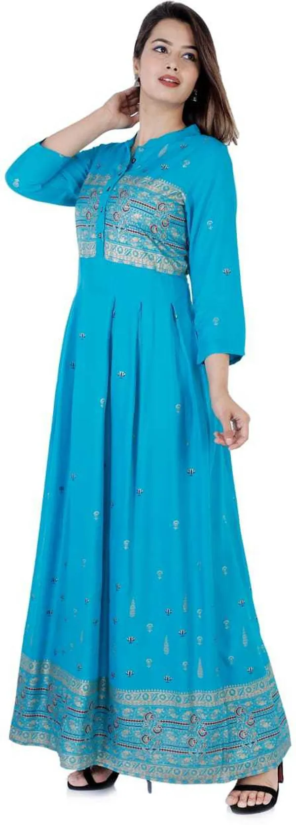 Stylish_&_Elegant___Anarkali_Gown_(Light_Blue)