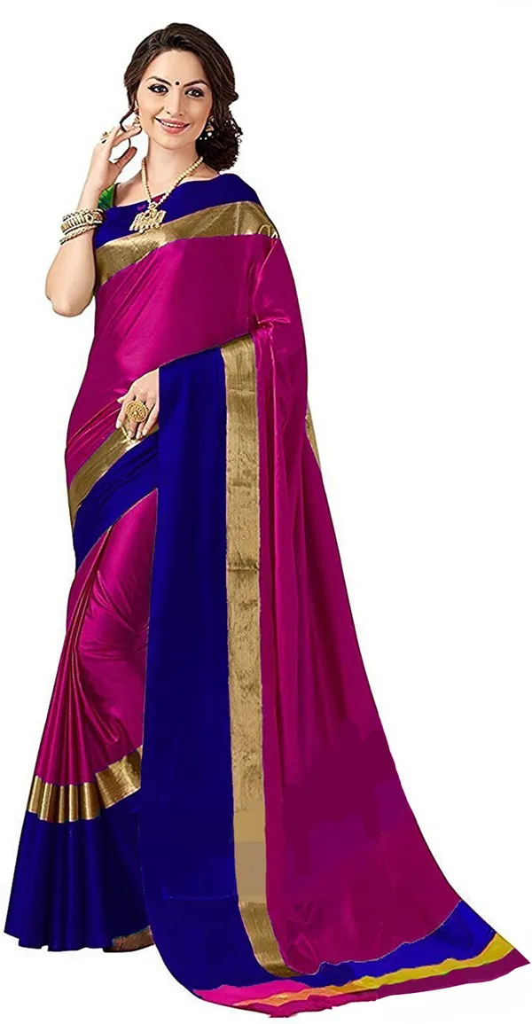Pack_of_2_Woven_Kanjivaram_Cotton_Silk_Saree_Multicolor