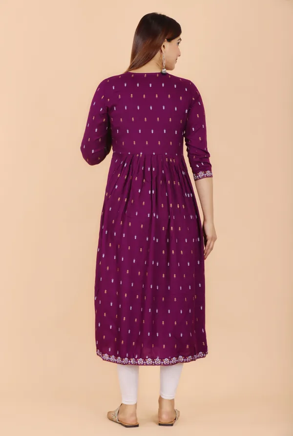 Purple_Printed_Ethnic_Dress_Kurta_For_Women