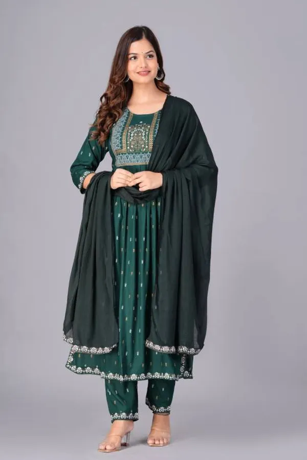 Green_Kurta_Pant_Dupatta_Set_For_Women