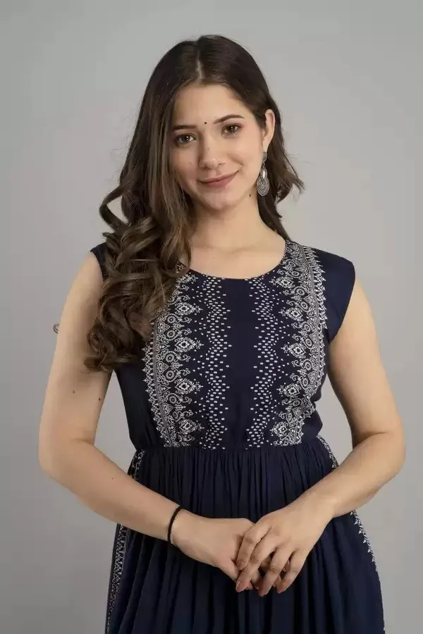 Dark_Blue_Solid_A-Line_Kurta_For_Women