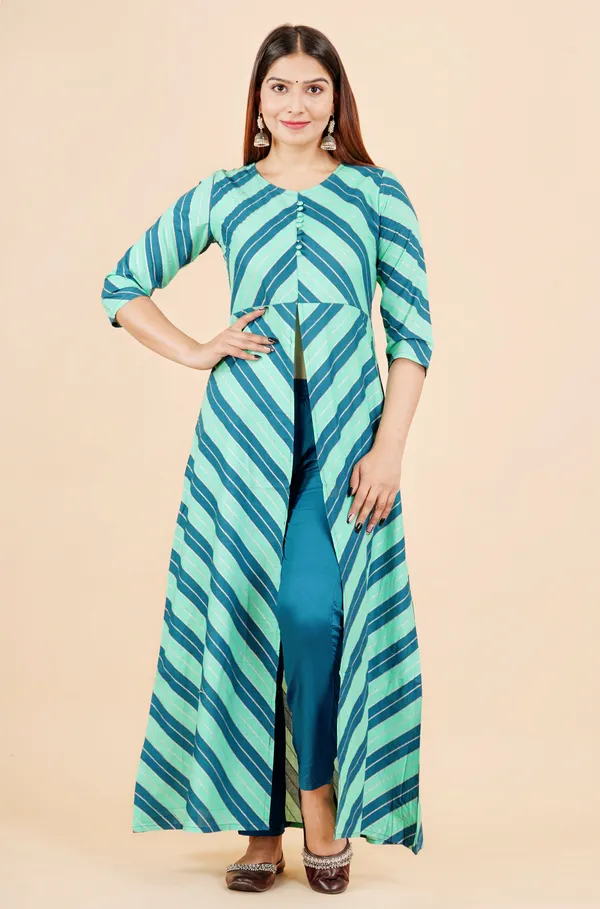Blue_Kurta_Pant_Set_For_Women