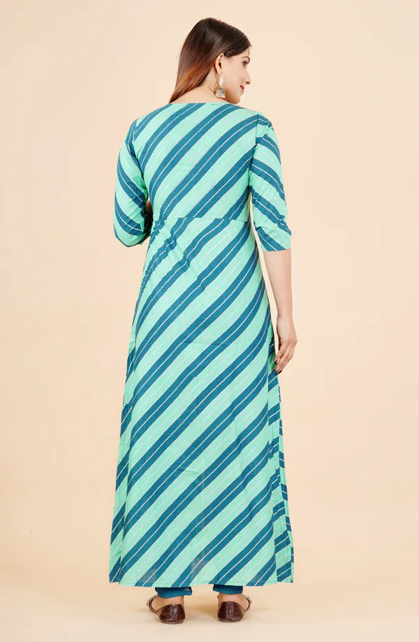 Blue_Kurta_Pant_Set_For_Women
