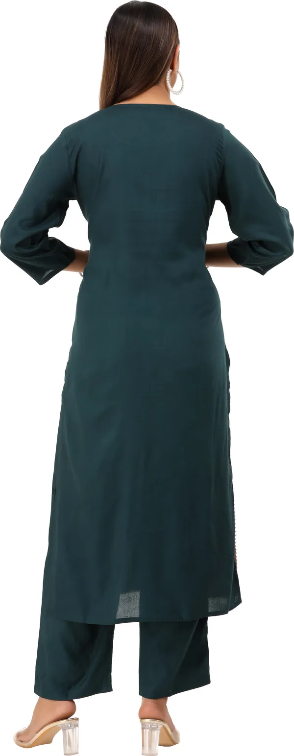 Green_Kurta_Pant_Set_For_Women