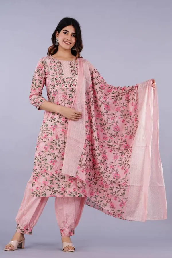 Pink_Kurta_Patiala_Dupatta_Set_For_Women