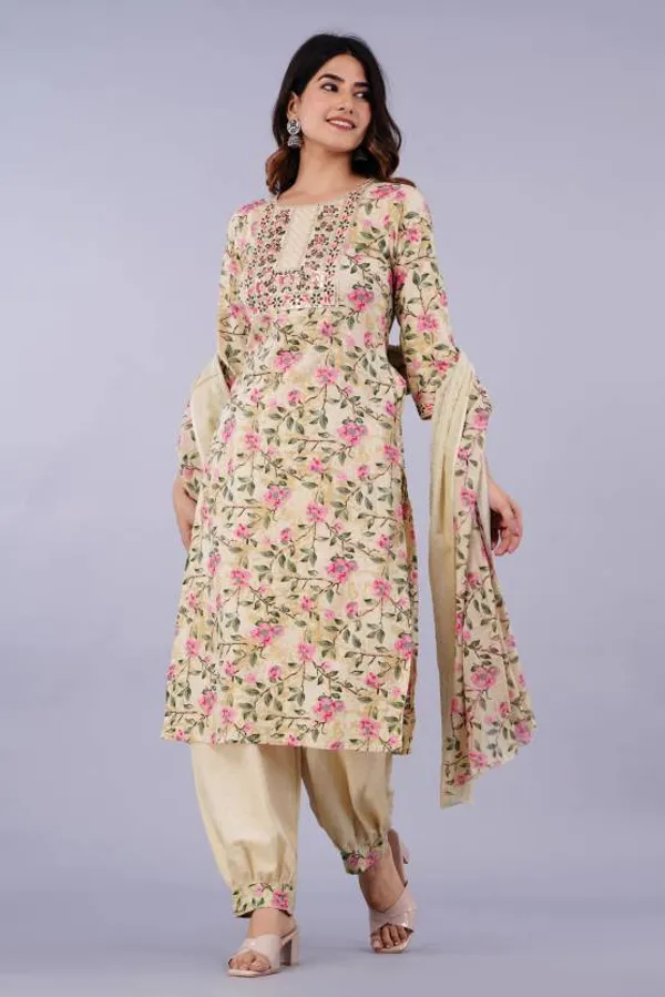 Yellow_Kurta_Patiala_Dupatta_Set_For_Women