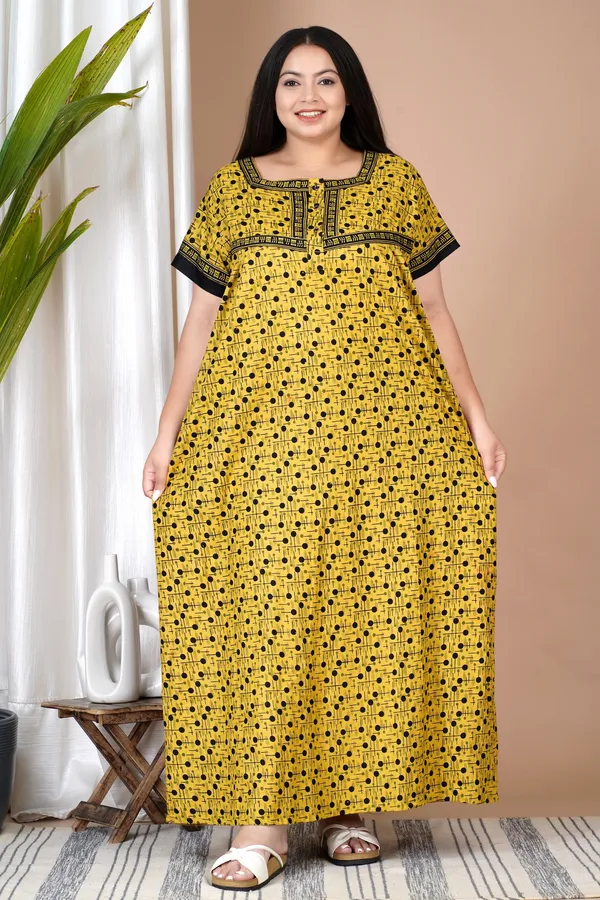 Stylish_&_Elegant_Women_Nighty_(Yellow)