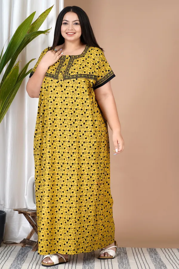 Stylish_&_Elegant_Women_Nighty_(Yellow)
