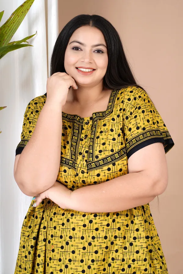 Stylish_&_Elegant_Women_Nighty_(Yellow)
