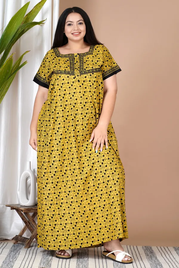 Stylish_&_Elegant_Women_Nighty_(Yellow)