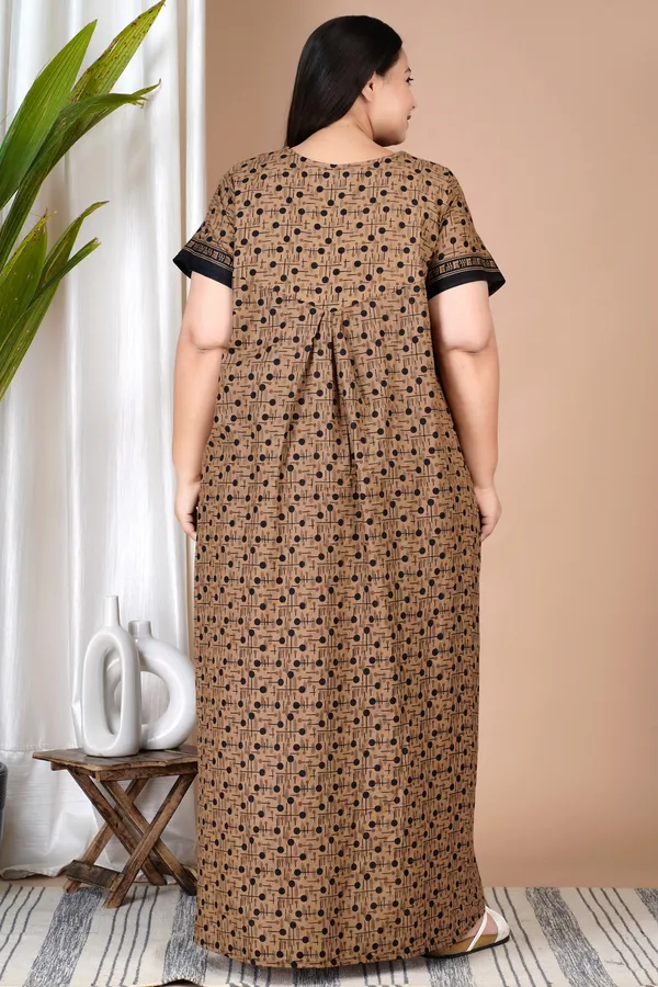 Combo_(_Pack_of_2)_Stylish_&_Elegant_Women_Nighty_(_Pink_&_Brown_)