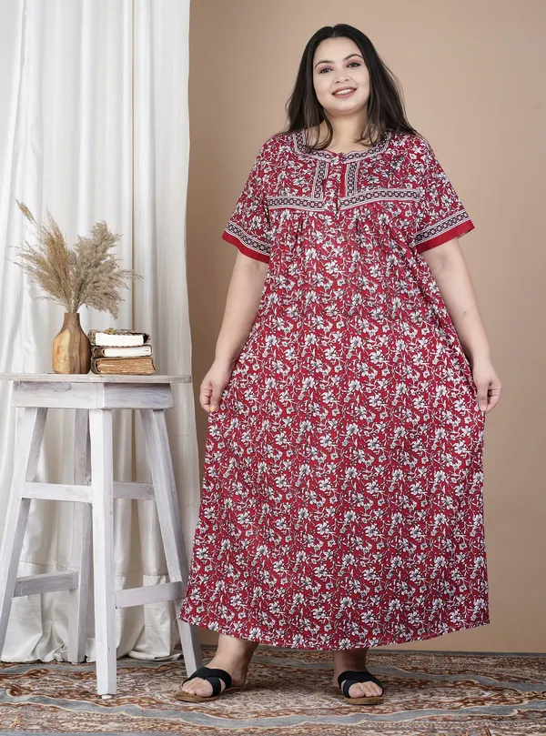 Stylish_&_Elegant_Women_Nighty_(Multi-color)