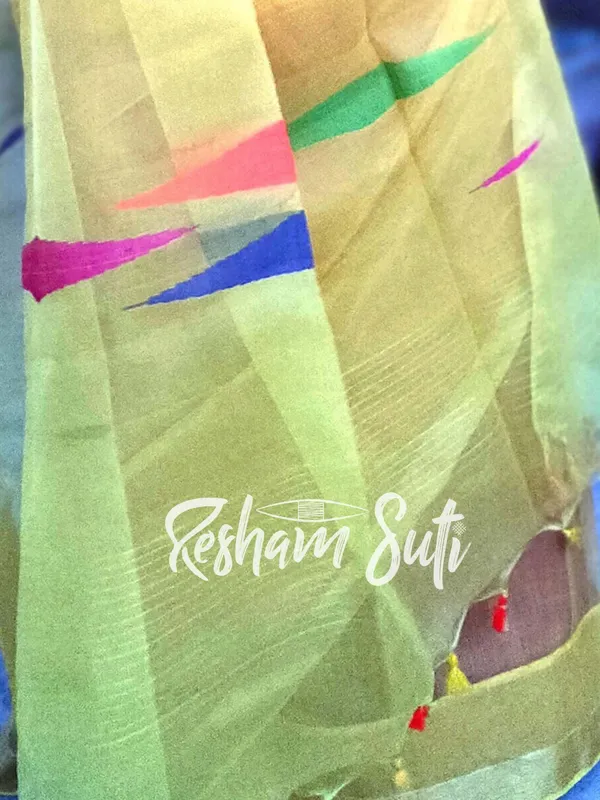 Yellow_Handloom_Cotton_Silk_Saree-Splash_of_Turmeric
