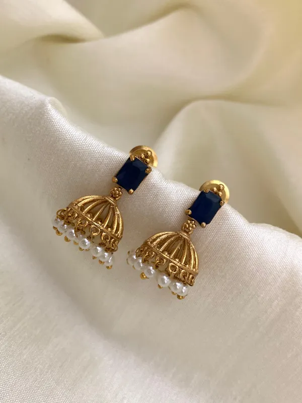 Ethnic_Kemp_Design_Pearl_Jhumkas_For_Kids_/_Women