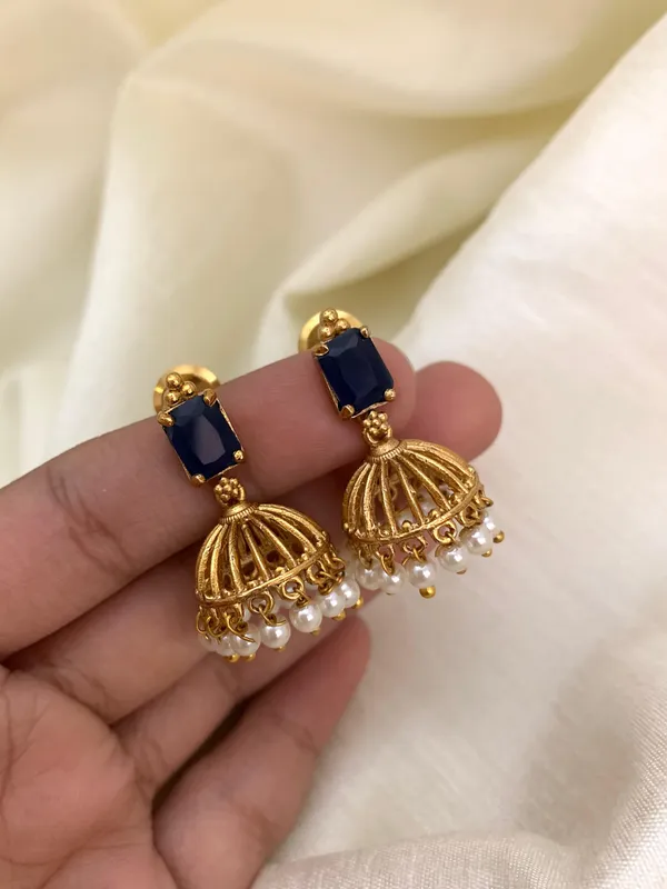 Ethnic_Kemp_Design_Pearl_Jhumkas_For_Kids_/_Women