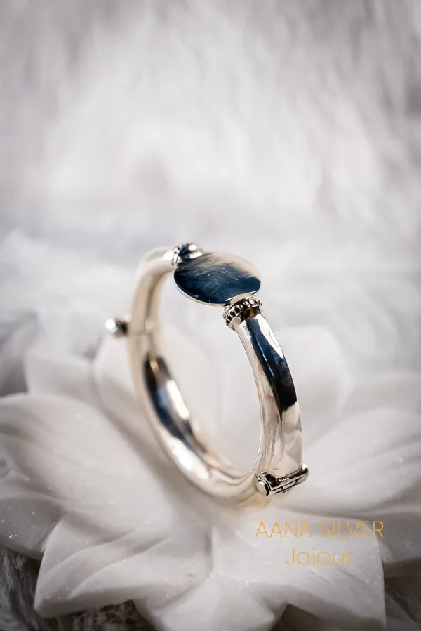 925_Pure_Sterling_Silver_|_Aabharan_Everyday_Kada_|_Well_Stamped_&_Hallmarked