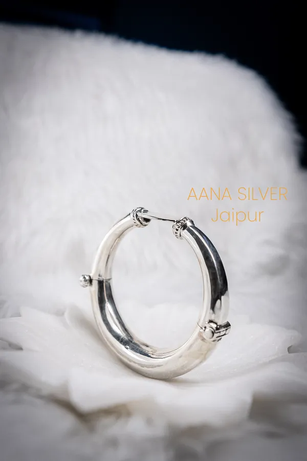 925_Pure_Sterling_Silver_|_Aabharan_Everyday_Kada_|_Well_Stamped_&_Hallmarked