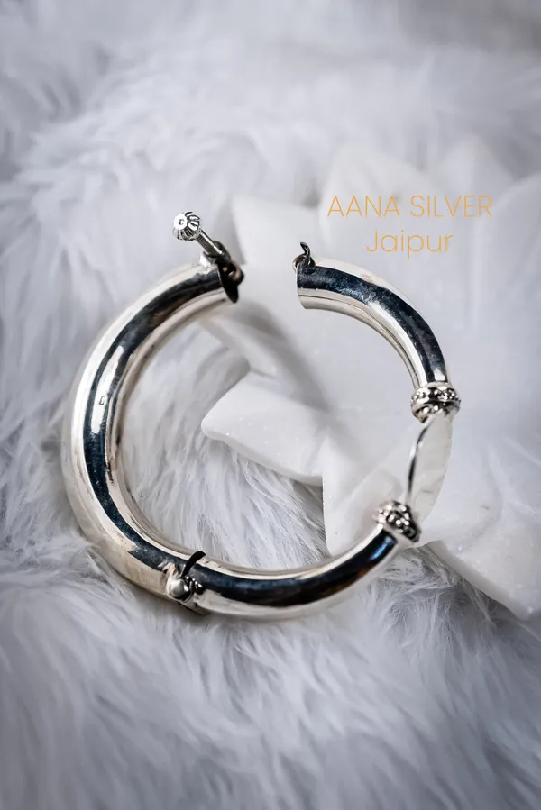925_Pure_Sterling_Silver_|_Aabharan_Everyday_Kada_|_Well_Stamped_&_Hallmarked